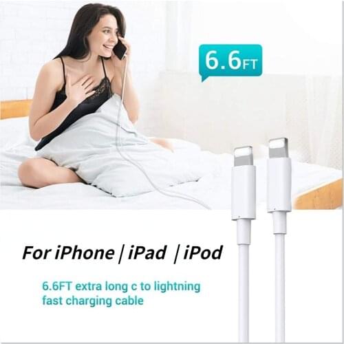 2.4A Fast Charging USB Cable For iPhone 12 11 XS Max XR X 8 7 6S 5S Cord Quick Charge Mobile Phone Cable Fast Data Charger cable