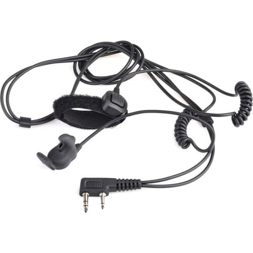 Z-tac Tactical In-Ear Military Earphone Microphone Peltor Bone Conduction Headset With PTT Z010