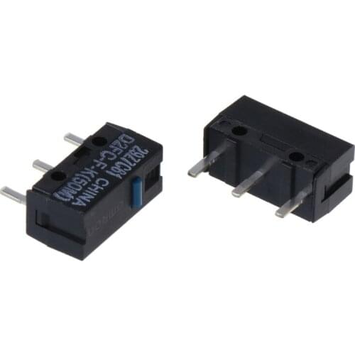 2Pcs Original OMRON D2FC-F-K (50m) Blue Dot Mouse Micro Switch