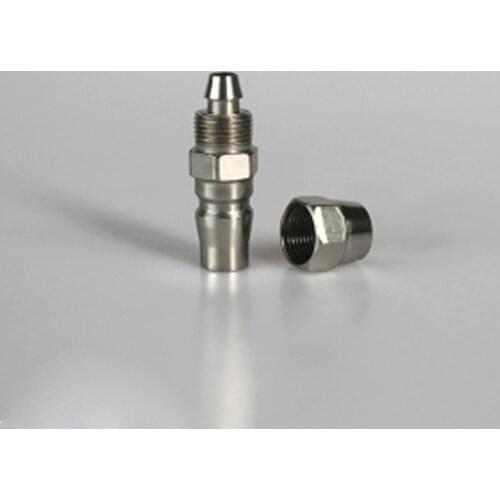 Quick Fit 6.5x10mm Hose 45# Steel Quick Release C Type Plug Pneumatic Fitting