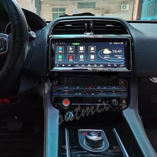 10.25" Android 9.0 2 Din Head Unit for Jaguar XE F-PACE 2016-2019 with Car Radio GPS DVD Player Multimedia Stereo