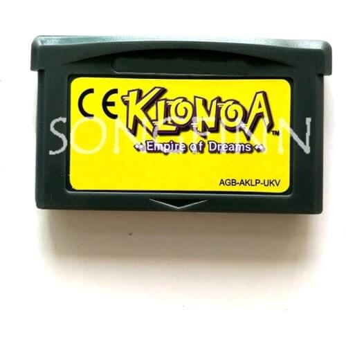 Klonoa: Empire of Dreams Memory Cartridge Card for 32 Bit Video Game Console Accessories