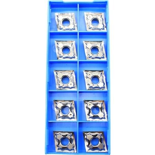 20pcs CNMG120404 HA H01 CNMG 120404 Aluminum cutter blade Insert Cutting Tool turning tool CNC Tools AL +TIN Alloy wood