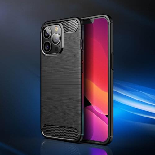Carbon Fiber Brushed Case for IPhone 11/12/13promax 7/8plus Creative for IPhone XS XR X XSmax Smart Phone Cover