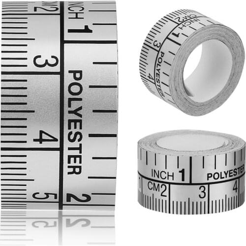 Metric Tape Measure 150cm Measuring Ruler Sticke PVC DIY Self Adhesive