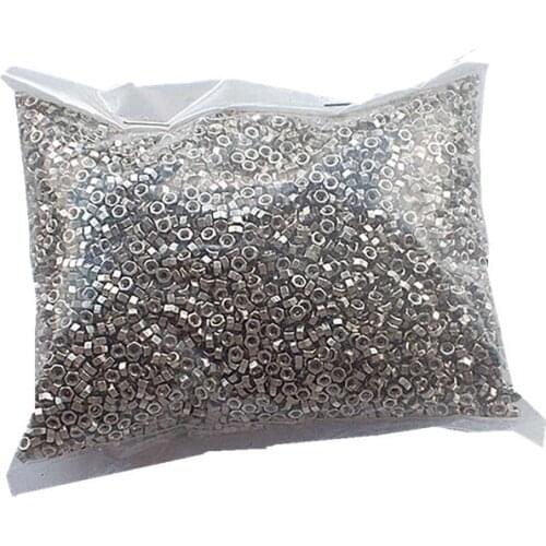 10000Pcs M1.2 M1.4 Glasses Spectacle Sunglasses Eyeglasses Optical Repair Parts Screw Hex Nut Set