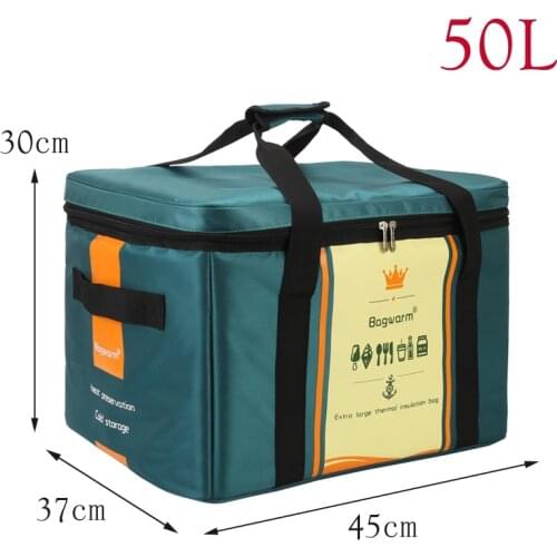 94L 70L 50L Extra Large Waterproof Cooler Bag Picnic Box Vehicle Insulated Ice Pack Fresh Car