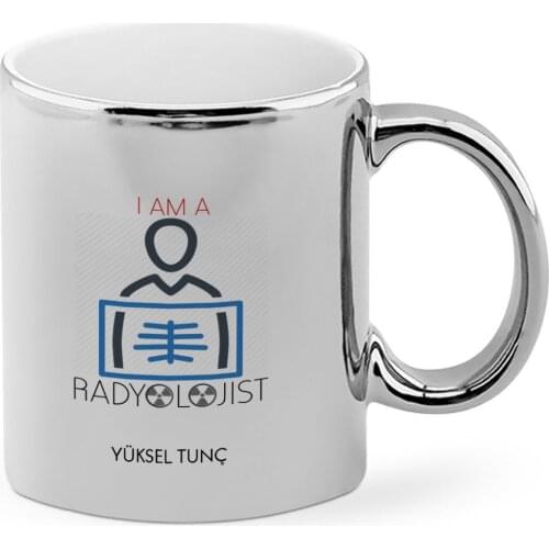Personalized Professional Radyolojist Chrome Mug Cup-1