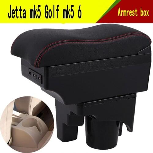 For Golf mk5 6 armrest box