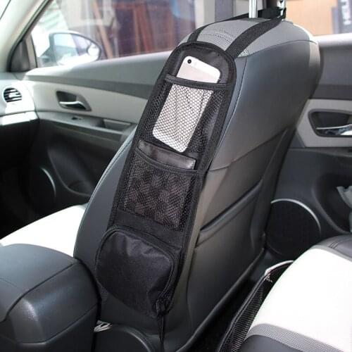 Oxford Cloth Car Storage Bag Seat Back Hanging Bag Stowing Tidying Car Organizer Automotive Interior Accessories