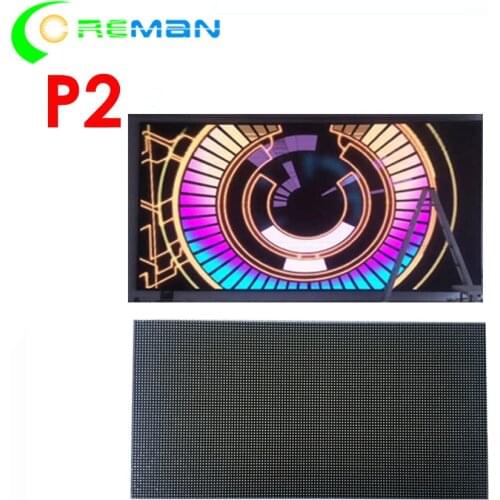 High resolution high refresh led video wall p2 , p2 smd screen module for 512x512 led rental panel cabinet , rgb led matrix p2