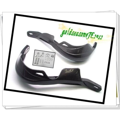 Carbon Handguard Raptor Hand Guards Motorcycle MX ATV Snowmobile 7/8" mountings