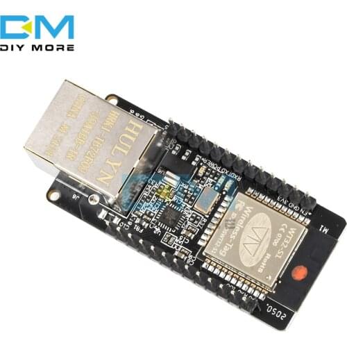 WT32-ETH01 Embedded Serial Port Networking Ethernet Bluetooth WIFI MCU Module ESP32 Wireless Combo Gateway Module Board