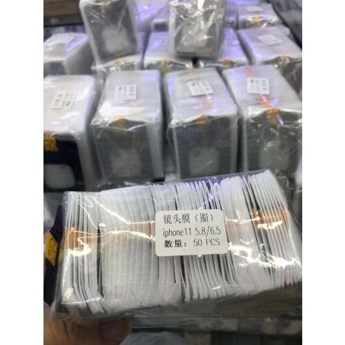 100PCS/Lot Camera Lens Tempered Glass For Phone 11 12 Pro XS Max X XR Screen Protector On For Phone 11 12 Mini Camera Film