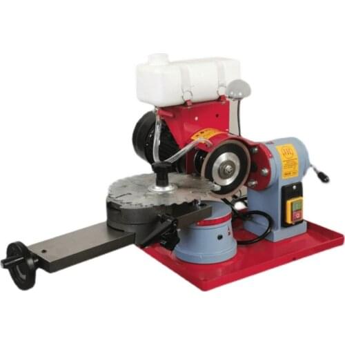 220V Round Carbide Saw Blade Grinder Mill Sharpener Alloy Saw Blade Rotary Angle Grinder Tool Manual Wood Working Machine