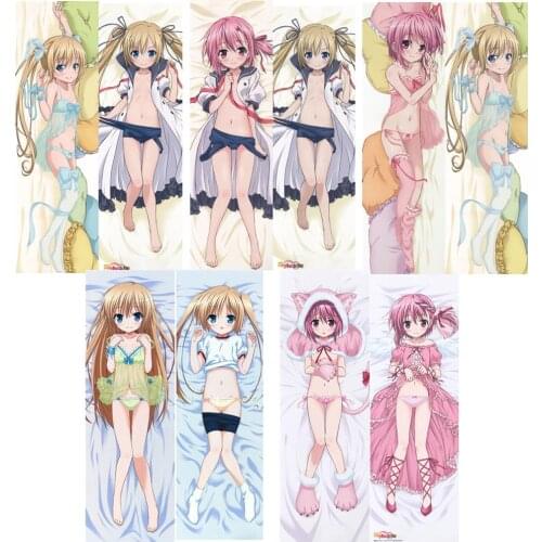 Anime Ro-Kyu-Bu! character Tomoka Minato Maho Misawa & Saki Nagatsuka Dakimakura pillow cover Life-sized Body Pillowcase