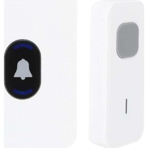 Wireless Door Bell with 55 Songs Intelligent Villa Home Security System IP55 EU AC110-260V