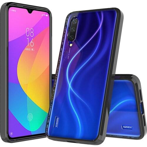 For Mi A3 Case Cover for Xiaomi Mi A3 Lite Soft Silicone Bumper Shockproof Hard Clear Phone Case