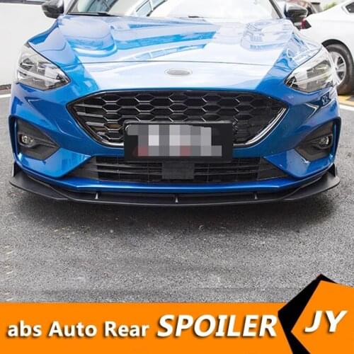 For Ford Focus SC ABS Rear Bumper Diffuser Protector For 2018-2019 Focus Body kit bumper rear Front shovel lip rear spoiler