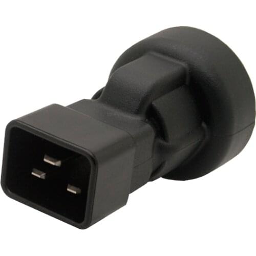 IEC 320 C19 to SAA Australia 3 pin female Power adapter for PDU UPS AC PLUG CONVERTER #WPT605