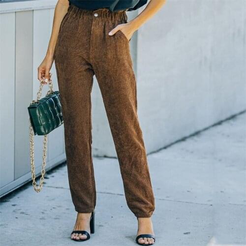 KUDVOGUE Women's Trousers Harem Pants