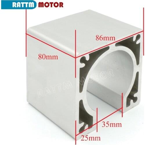 Nema34 Aluminium Stepper Motor Mounting Holder alloy 86 Stepper Motor Mounting Bracket Brushless Servo Mount Standard Bracket