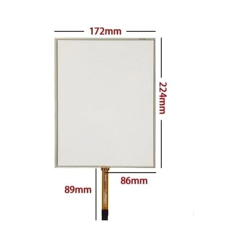 New 10.4 inch 224*172 4 wire resistance industrial control computer touch panel industrial MCU touch screen