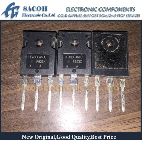 Free Shipping 10Pcs HFA30PA60C HFA30PA60CPBF HFA16PA60C HFA16PA60CPBF TO-247 30A 600V Ultrafast Soft Recovery Diode