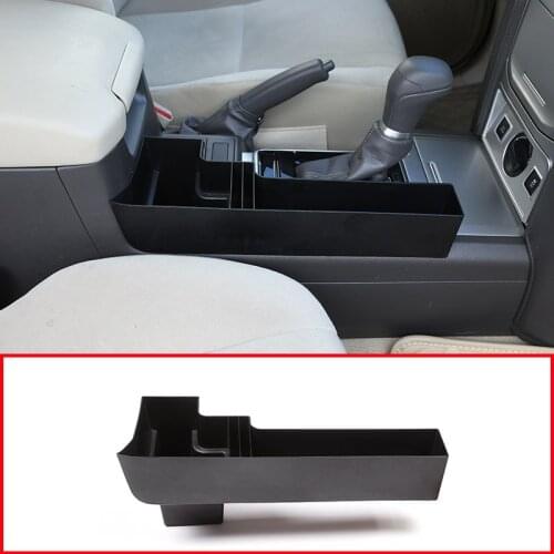 For Toyota Land Cruiser Prado FJ150 150 2010-18 Year Plastic Car Central Console Multifunction Storage Box Phone Tray Accessory