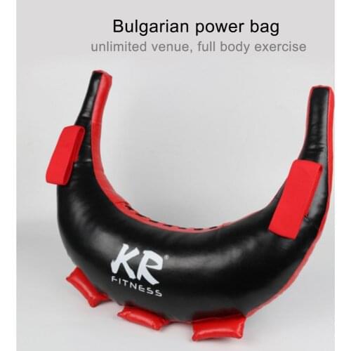 PU Boxing Training Bulgarian Power Bag Muay Thai Training Sand Sandbag 2 Colors MMA Boxing Power Bag Empty Bag