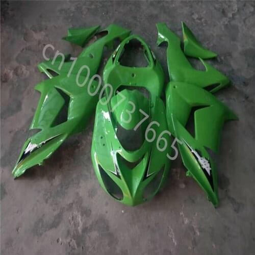 Full green Fairing fit forKAWASAKI NINJA ZX10R 06-07 ZX 10R 06 07 ZX-10R 06-07 10 R ZX 10R 2006 2007 Fairings