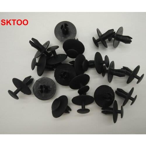 SKTOO 100pcs for Peugeot 307 207 206 408 Triumph Sega snap cover sound insulation cotton / air conditioning filter clip