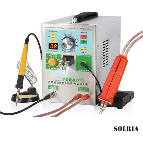New Automatic Spot Welding Machine with 709AD+ Lithium Battery Induction Power Battery Pack Welding Electric Welding Machine
