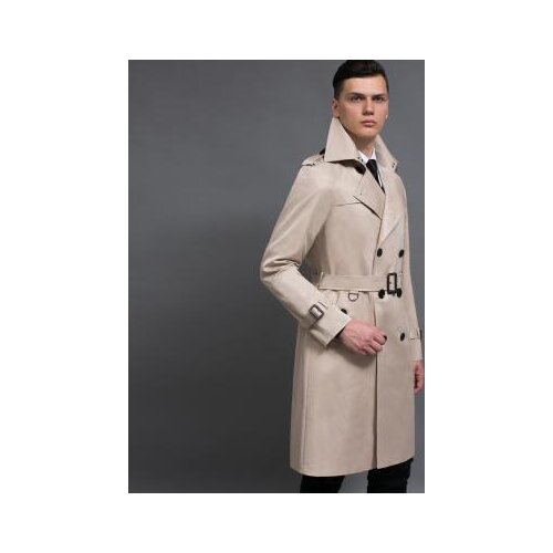 Spring autumn double breasted long trench coat men overcoat mens clothing england outerwear casaco masculino european big size