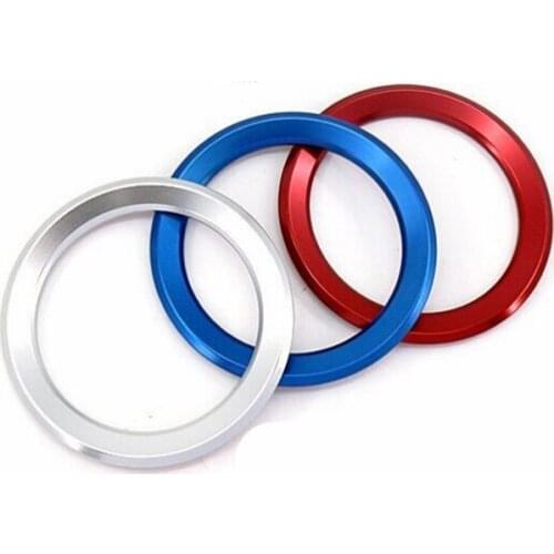1pc Steering Wheel Decoration Circle Cover Sticker For BMW X1 E60 E36 E39 E46 E30 E60 E90 E92 F10 F30 F25 Car-styling