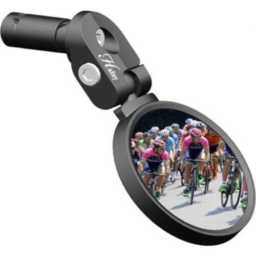 Road Bike Mirror Bicycle Racing Bike Mirror Handlebar Mirror Flexible Racing Safety Rearview Adjustable Mirrors Unbreakable