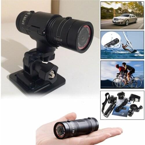 1080P Mini Action Camera Bike Helmet Action Camera Waterproof Sport Mount DVR Camera Camcorder Car Video Recorder