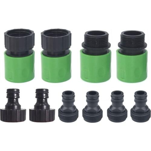 2 x 5Pcs Set Garden Hose Connectors Fits 3/4 inch hoses and suitable for garden hoses or taps