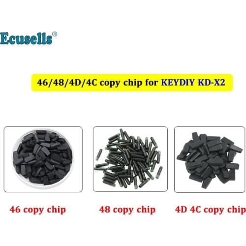 5pcs/lot High Quality KD 4C 4D 46 and 48 Copy Clone Chip Transponder Special for KEYDIY KD-X2 KD X2 Key Programmer Cloner