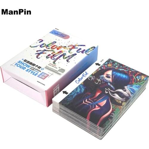 50pcs Phone Back Cover Protector Sticker Film For SUNSHINE SS-890C Cutting Machine Popular High Grade Design Pattern Customized