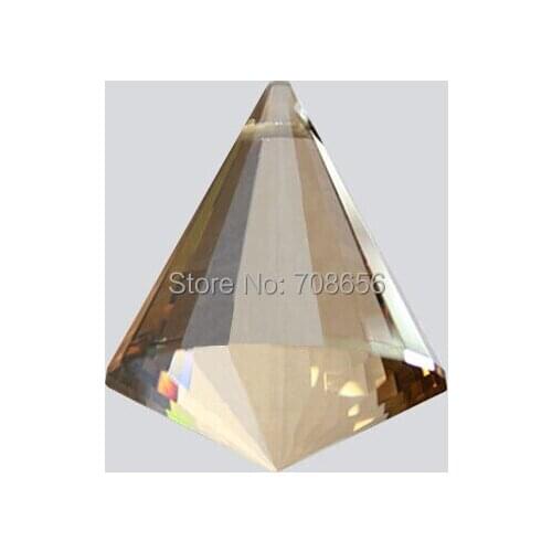 6pcs 40mm COGNAC CHANDELIER LAMP BALL DROP SUNCATCHER PRISM SHIPPING FREE
