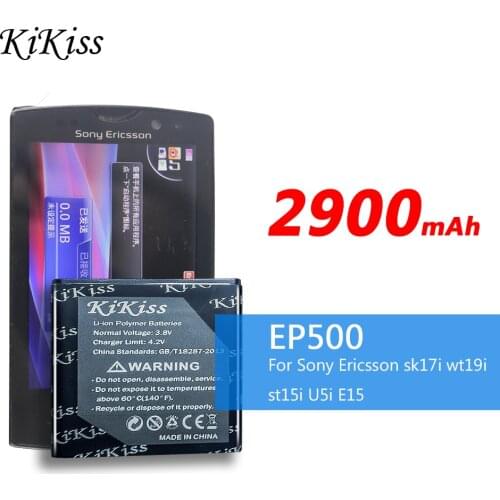2900mAh Big Power Battery For SONY ST17I ST15I SK17I WT18I X8 U5I E15i wt18i wt19i EP500 Genuine Mobile Phone Battery