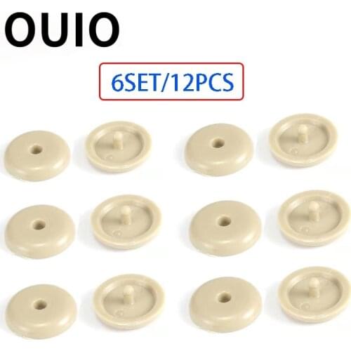 6sets Car Safety Seat Belt Spacing Limit Buckle Clip Stop Button for Volkswagen Polo 6r 9n golf 7 6 5 4 v VW t5 t4 Passat B8 B7