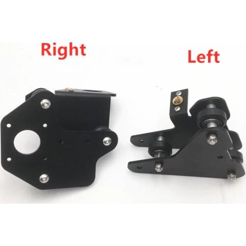 CR-10 S4/S5 X axis motor mount bracket right/left X-axis Front/Back Motor mount Plate with wheels Tnut for 3D printer parts