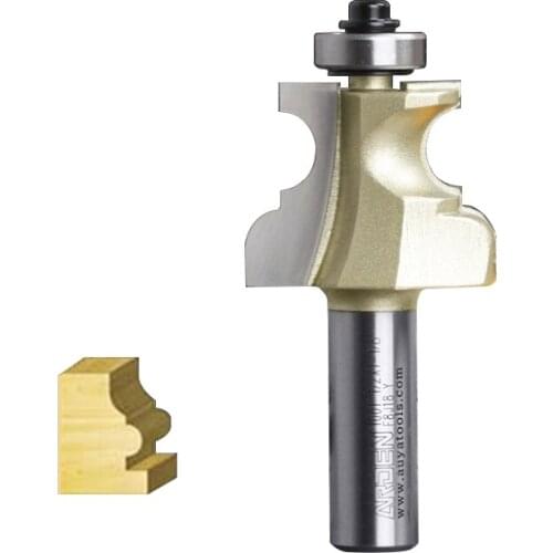 Woodworking Tool Edge Moulding Arden Router Bit - 1/2*9/16 - 1/2" Shank - Arden A1001178