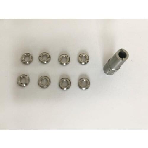 FUTABA remote control JR / Frsky gear nut toggle switch stainless steel nut