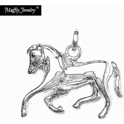Fine Horse Classic Pendant,Europe Style Glam Jewelry Good Jewelry For Men And Women, Gift In 925 Sterling Silver