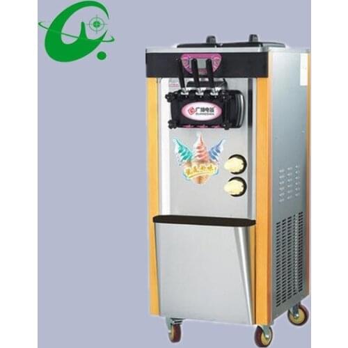 28-36L/H Commercial Precooling system Vertical ice cream machine 5.8L*2L ice cream making maker yogurt machine