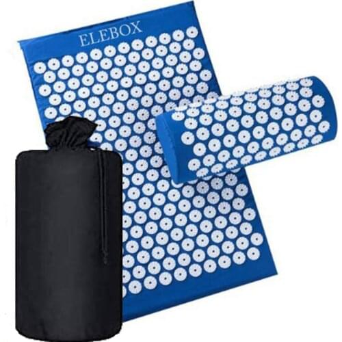 Yoga Mat Massager Cushion Massage Acupressure Relieve Stress Back Body Pain Spike Mat Acupuncture Mat Accupressure Mat