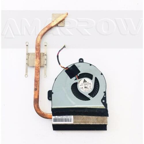Original free shipping laptop heatsink cooling fan cpu cooler For asus K43L K43LY X84L X84H X84 K84L K84C 13N0-LNA0A01